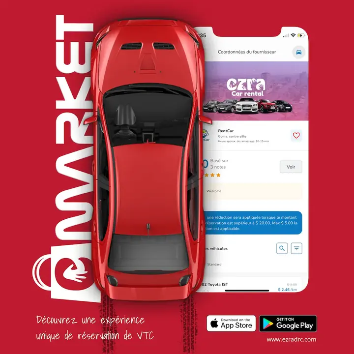 Visuel du service VTC d'eMarket